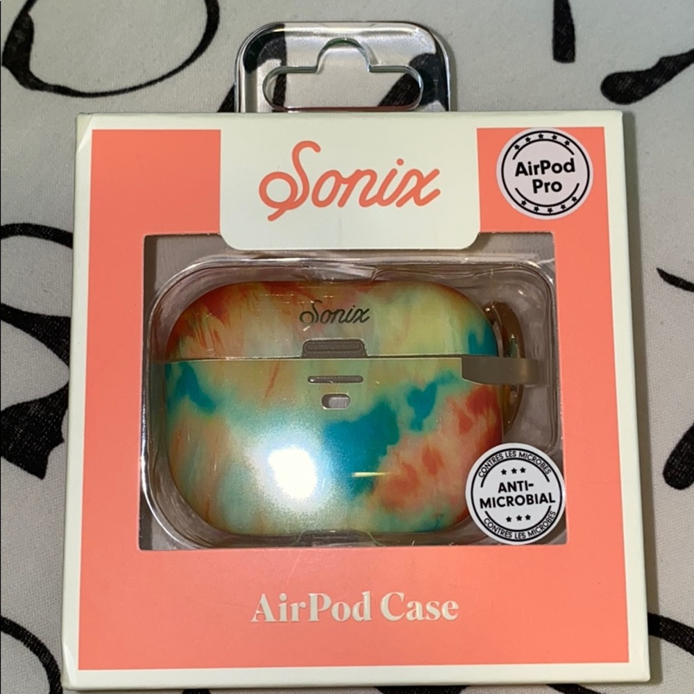 Orange Glow AirPod Pro Case